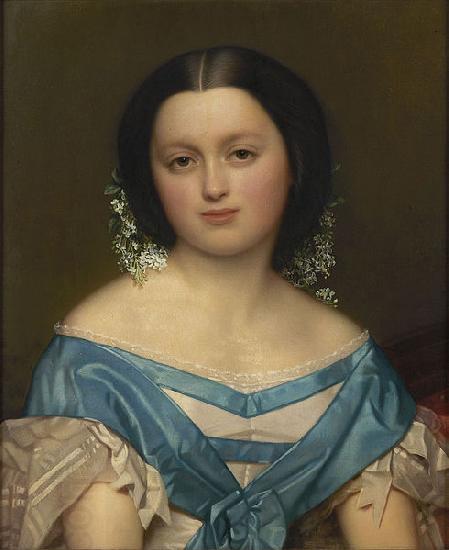 Joseph van Lerius Portrait of Henriette Mayer van den Bergh oil painting picture